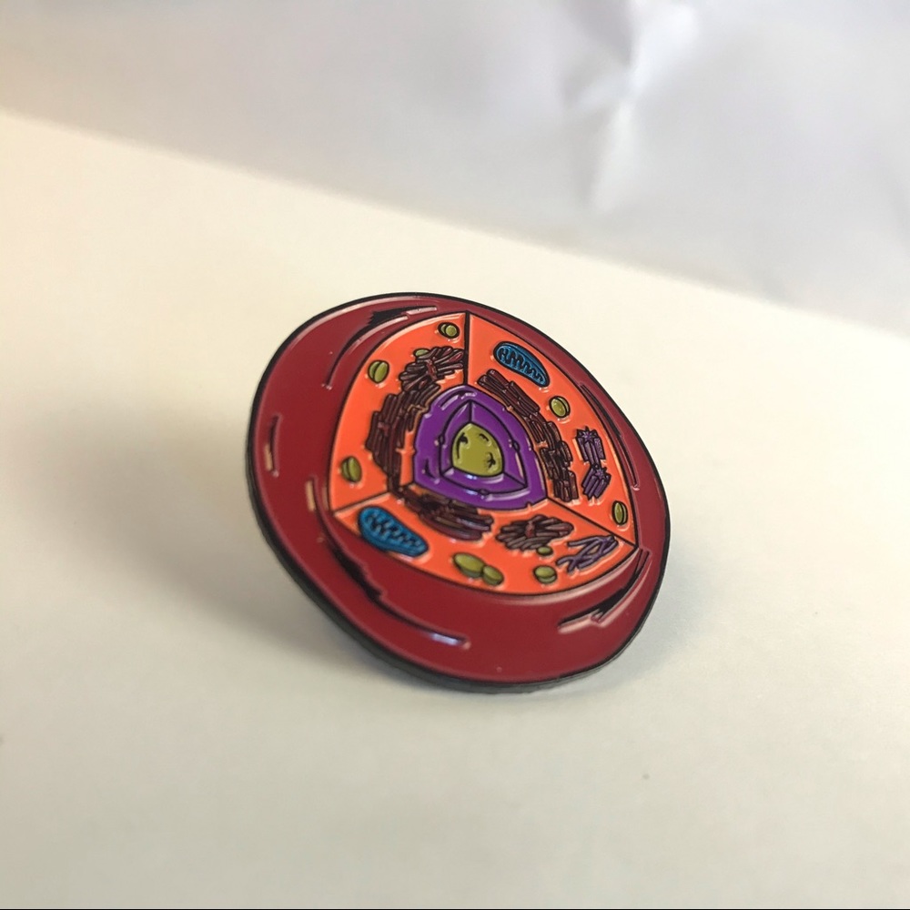 Animal Cell Enamel Pin - Picture 2 of 3